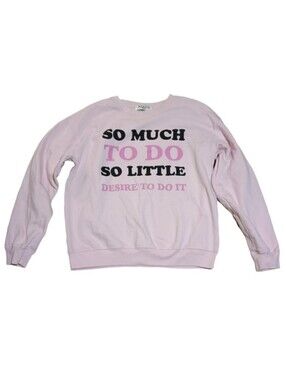 Wound Up Light Pink Crewneck Sweatshirt